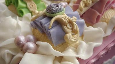 jewelry box cake - Cake by ANTONELLA VACCIANO