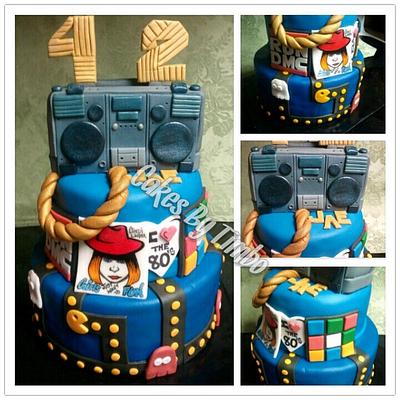 80's Birthday Cake! - Cake by Timbo Sullivan