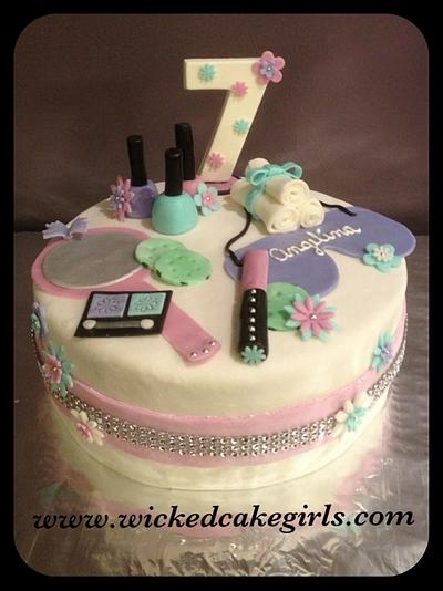 Spa Day!! - Cake by Wicked Cake Girls