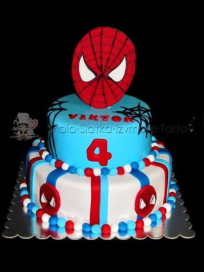 Spiderman cake - Cake by tweetylina