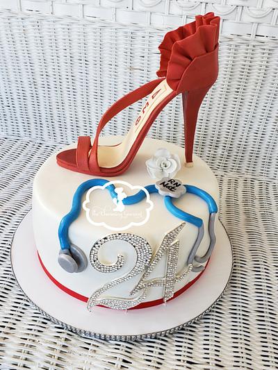 Shoe cake - Cake by The Charming Gourmet