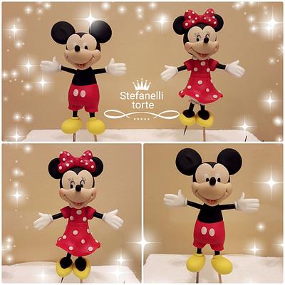 Mickey and Minnie cake topper - Cake by stefanelli torte