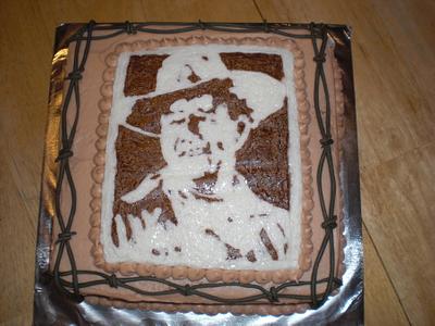John Wayne - Cake by Laciescakes