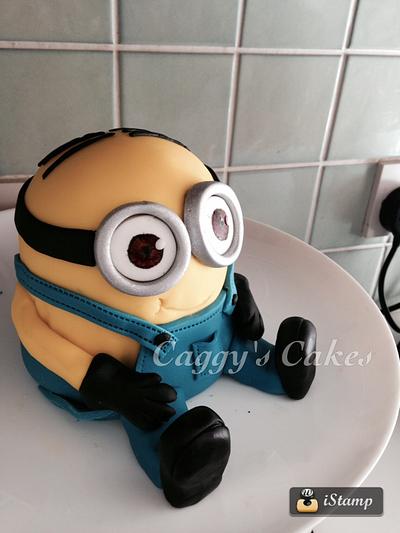 Minion - Cake by Caggy