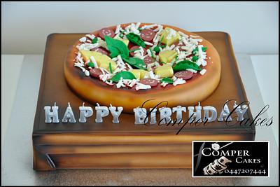 Pizza Cake - Cake by Comper Cakes