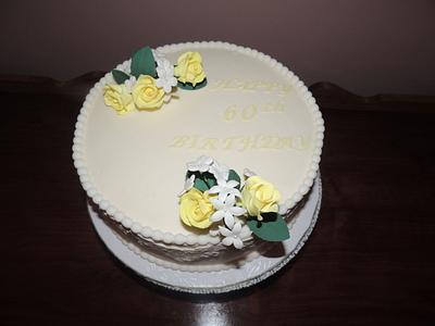 60th Birthday - Cake by Brenda49