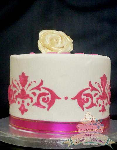 Pinky Girly cake  - Cake by Shivs Cake-alicious