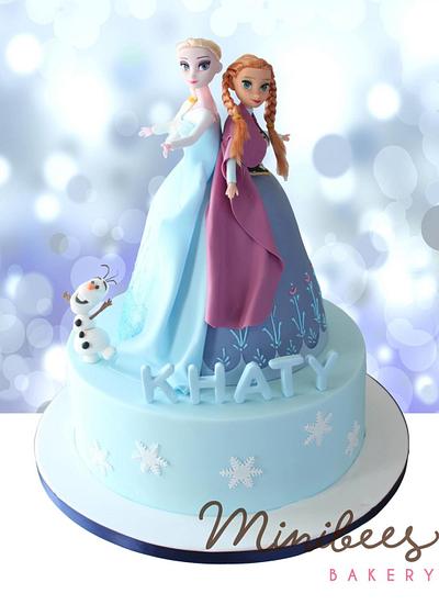 Frozen Doll Cake - Cake by MinibeesBakery