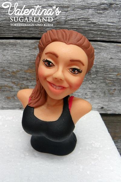 Sweet Mini-Me of my cousin - Cake by Valentina's Sugarland