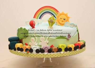 Rainbow - Cake by Erika Festa