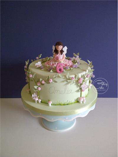 Enchanted Fairy Garden - Cake by CakeyCake
