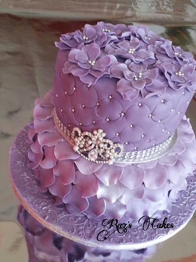 Purple Princess  - Cake by RazsCakes