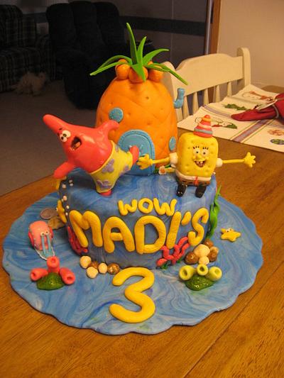 Sponge Bob - Cake by Peggy