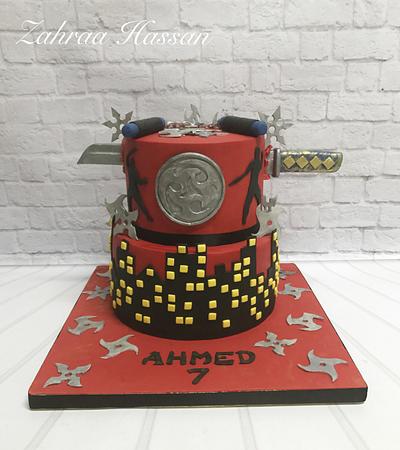 Ninja cake  - Cake by Zahraa