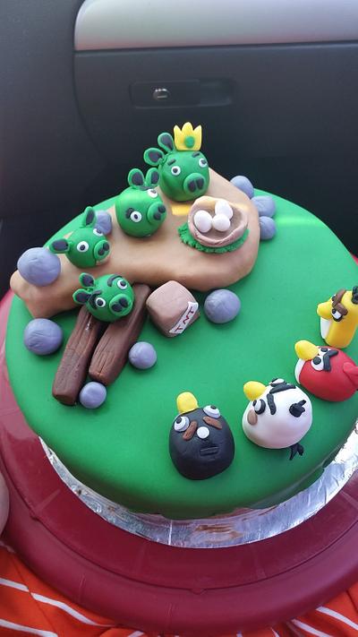 Angry Birds! - Cake by Bri