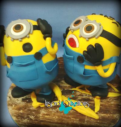 The banana minions - Cake by Willene Clair Venter