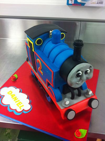 Chocit modelling chocolate Thomas  - Cake by Kevin Martin