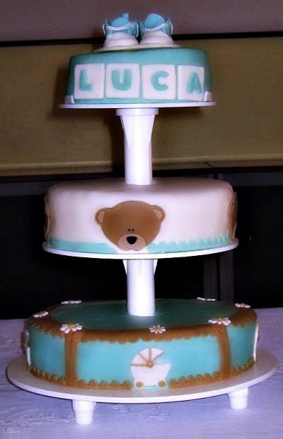 Baptism n° 1  :) - Cake by CAKEqueria