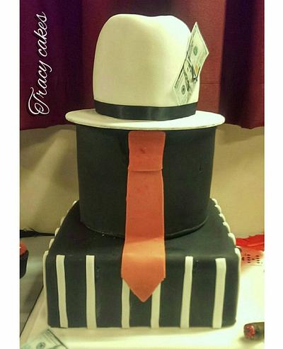Gangster cake - Cake by Tracycakescreations