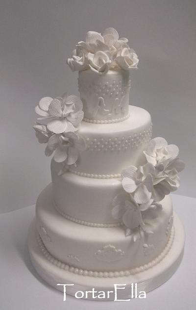 wedding cake - Cake by tortarella