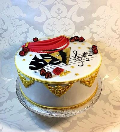 For a small actor in the theatre  - Cake by Frufi