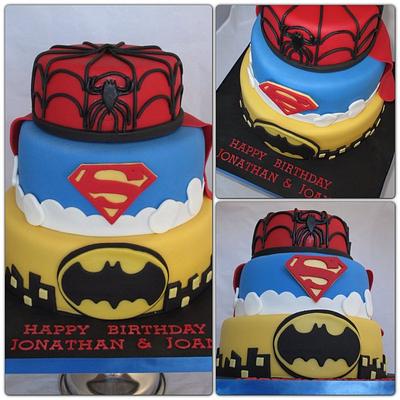 The Ultimate Superhero Cake - Cake by Jolirose Cake Shop