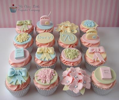 Pastel Cupcakes - Cake by Amanda’s Little Cake Boutique