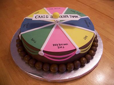 Old Age Spinner - Cake by Melissa D.