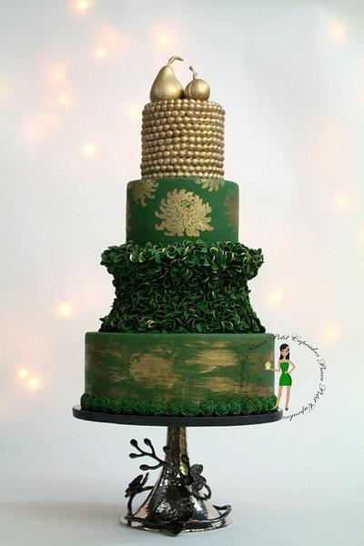 Emerald Queen - Cake by Beau Petit Cupcakes (Candace Chand)