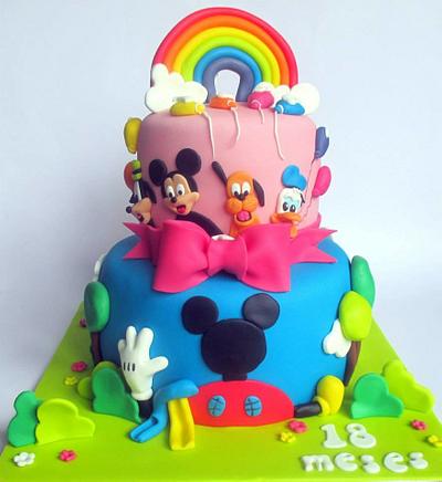 Mickey and friends!!! - Cake by Os Doces da Susana