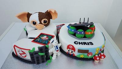 80s themed cake - Cake by Heathers Taylor Made Cakes