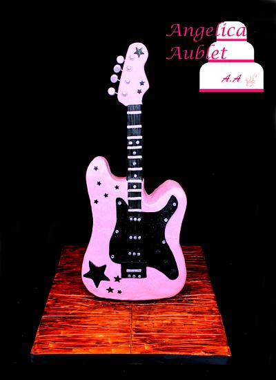 Guitar electric - Cake by Angelica
