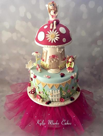 Fairy garden cake - Cake by Kylie Marks