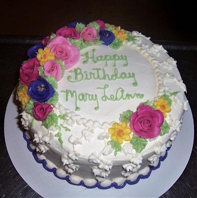 Mary LeAnn's Birthday Cake - Cake by BettyA