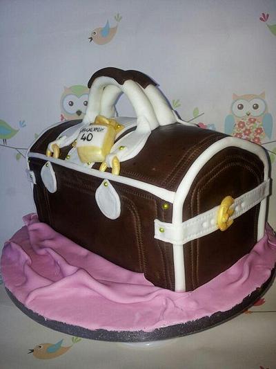 Designer Handbag Cake  - Cake by Rosewood Cakes
