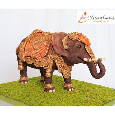 Royal Indian Elephant  - Cake by Deepa