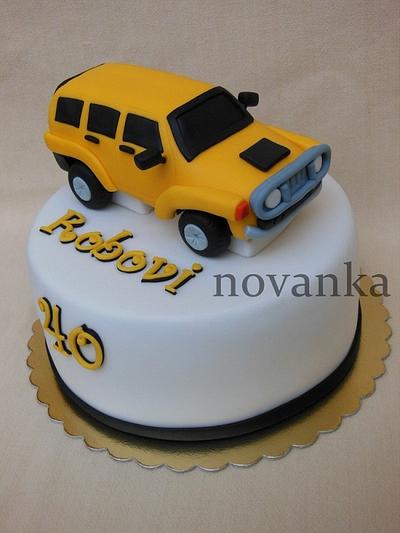 A car - Cake by Novanka