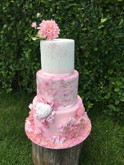 Pink wedding  - Cake by 59 sweets