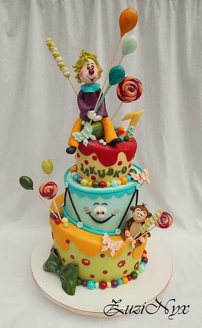 Happy circus - Cake by ZuziNyx