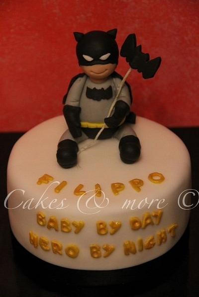 Baby Batman cake - Cake by Elli & Mary