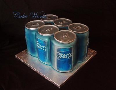 Six Pack of Beer - Cake by Alisa Seidling