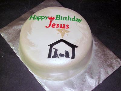 Happy Birthday Jesus - Cake by NickySignatureCakes