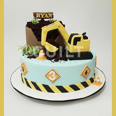 Excavator cake - Cake by Guilt Desserts
