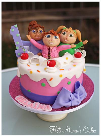 The Chipettes!  - Cake by Hot Mama's Cakes