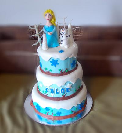 My first Frozen Cake - Cake by simplykat01
