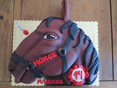 The horse - Cake by Pincel Mágico