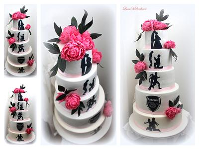 Wedding cake - Cake by Lucie Milbachová (Czech rep.)