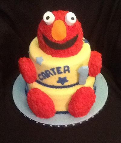 Elmo birthday  - Cake by John Flannery