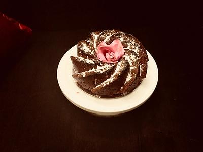 A red velvet bundt cake  - Cake by Monika Makhija