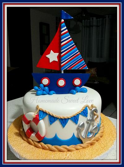 Nautical Cake - Cake by  Brenda Lee Rivera 